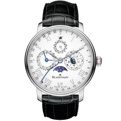 Blancpain Villeret 00888-3431-55B White 45.00 mm Automatic