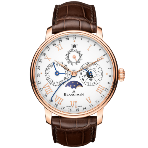Blancpain Villeret 00888-3631-55B White 45.00 mm Automatic