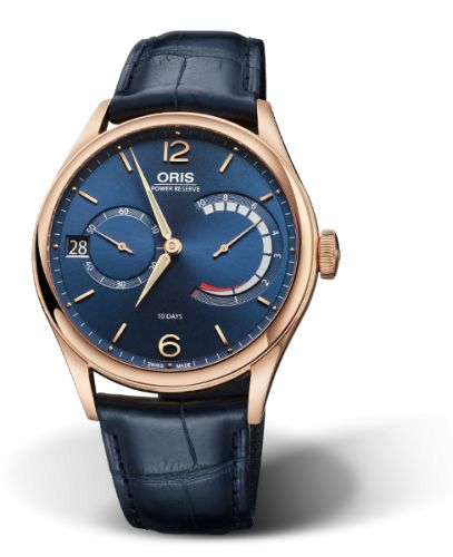 Oris Artelier 01 111 7700 3085-Set Blue 43.00 mm Handwound