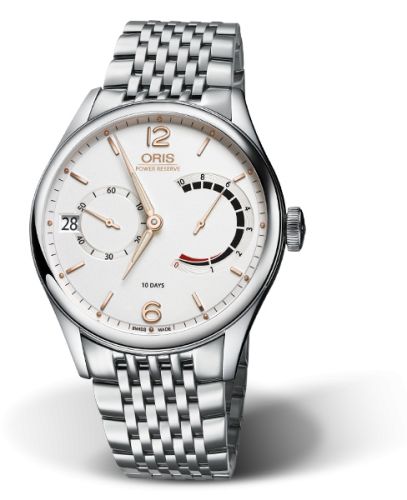 Oris Artelier 01 111 7700 4021-Set 8 23 79 Silver 43.00 mm Handwound