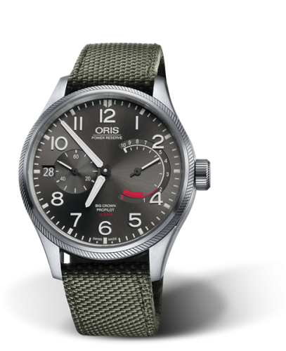Oris ProPilot 01 111 7711 4163-Set 5 22 14FC Grey 44.00 mm Handwound
