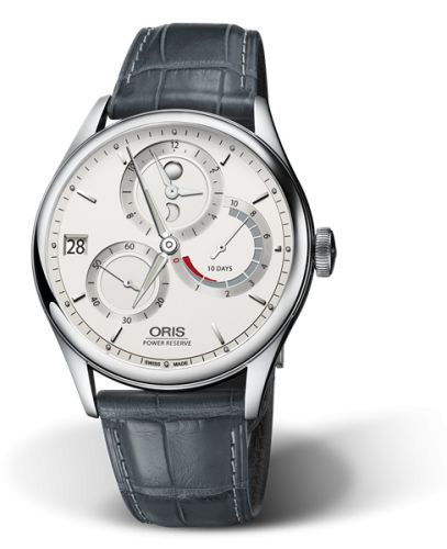 Oris Artelier 01 112 7726 4051-Set 1 23 71FC Silver 43.00 mm Handwound