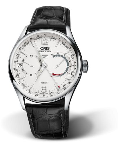 Oris Artelier 01 113 7738 4061-Set 1 23 72FC Silver 43.00 mm Handwound