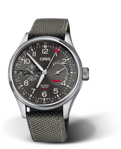 Oris ProPilot 01 114 7746 4063-Set 5 22 17FC Grey 44.00 mm Handwound