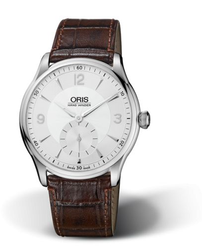 Oris Artelier 01 396 7580 4051-07 5 21 05 Silver 40.00 mm Handwound