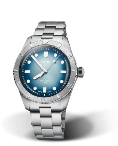 Oris Divers 65 01 400 7774 4015-Set Blue 38.00 mm Automatic