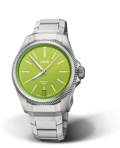 Oris ProPilot X 01 400 7778 7157-Set Green 39.00 mm Automatic