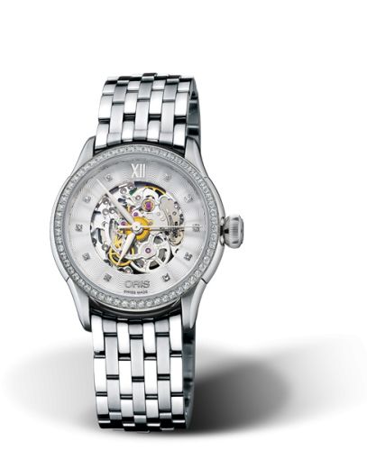 Oris Artelier 01 560 7604 4919-07 8 16 73 Silver 31.00 mm Automatic
