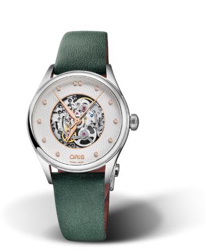 Oris Artelier 01 560 7724 4031-07 5 17 35FC Silver 33.00 mm Automatic