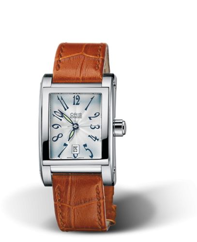 Oris Rectangular 01 561 7526 4061-07 5 16 42FC Silver 24.00 mm Automatic