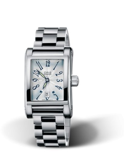Oris Rectangular 01 561 7526 4061-07 8 16 68 Silver 24.00 mm Automatic