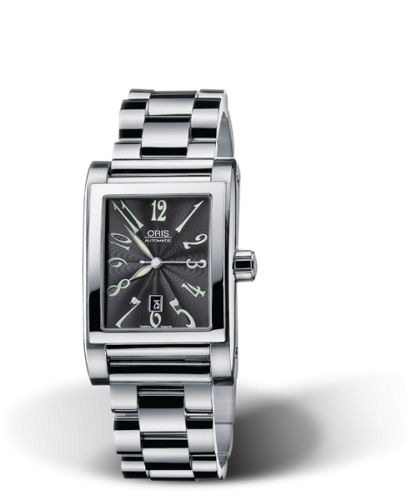 Oris Rectangular 01 561 7526 4064-07 8 16 68 Black 24.00 mm Automatic