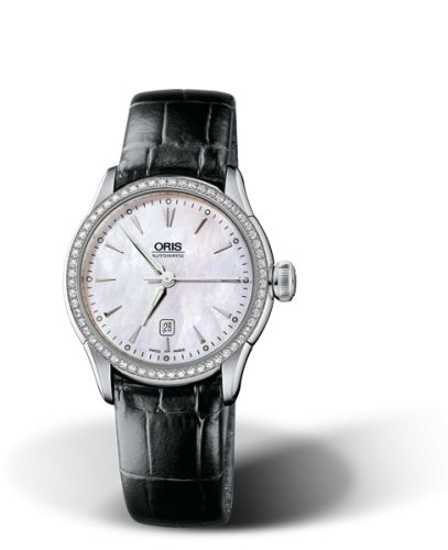 Oris Artelier 01 561 7604 4956-07 5 16 71FC White 31.00 mm Automatic