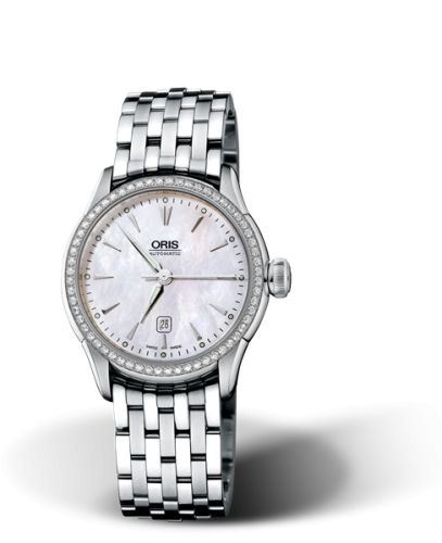 Oris Artelier 01 561 7604 4956-07 8 16 73 White 31.00 mm Automatic