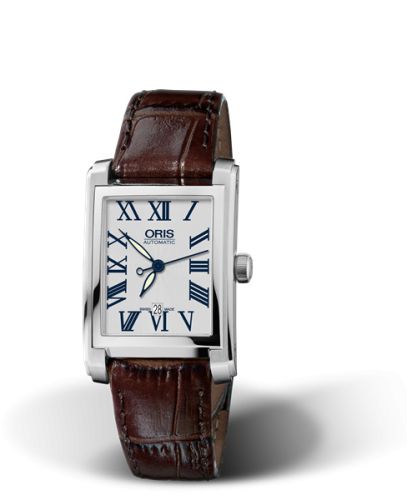 Oris Rectangular 01 561 7656 4071-07 5 17 70FC Silver 24.50 mm Automatic