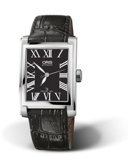 Oris Rectangular 01 561 7657 4074-07 5 21 71FC Black  Automatic