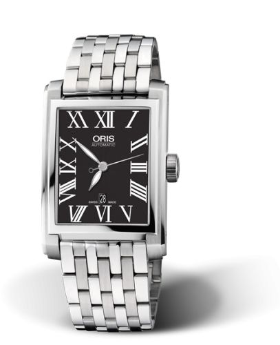 Oris Rectangular 01 561 7657 4074-07 8 21 82 Black  Automatic