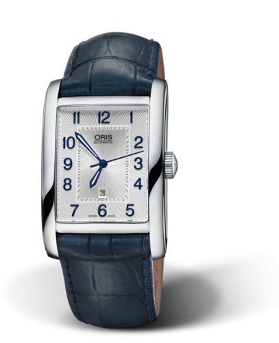 Oris Rectangular 01 561 7693 4031-07 5 22 25FC Silver 30.00 mm Automatic