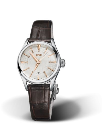 Oris Artelier 01 561 7722 4031-07 5 14 65FC Silver 28.00 mm Automatic