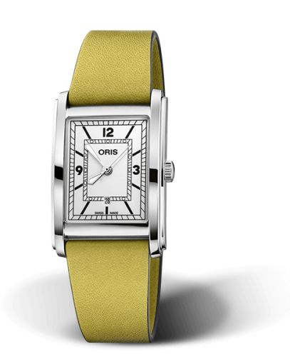 Oris Rectangular 01 561 7783 4061-07 5 19 15 Silver 25.50 mm Automatic