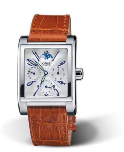 Oris Rectangular 01 581 7528 4061-07 5 22 42FC Silver 33.50 mm Automatic