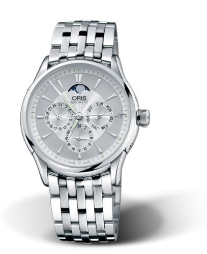 Oris Artelier 01 581 7592 4051-07 8 21 73 Silver 40.00 mm Automatic