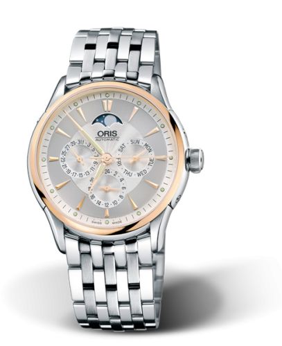 Oris Artelier 01 581 7592 6351-07 8 21 73 Silver 40.00 mm Automatic