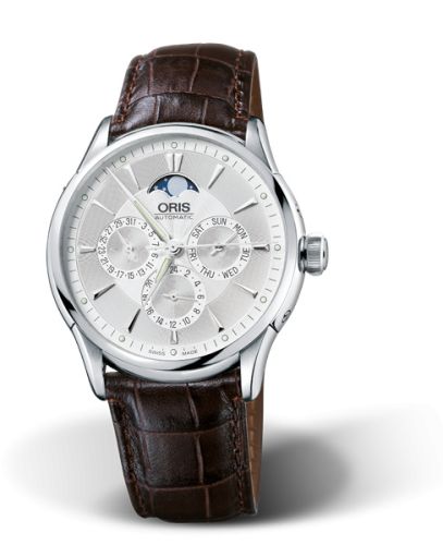 Oris Artelier 01 582 7592 4091-07 5 21 70FC Silver 40.00 mm Automatic