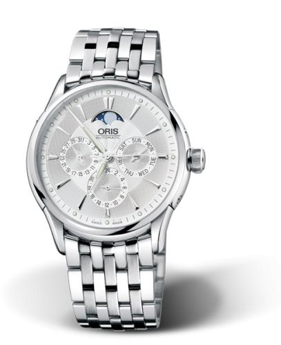 Oris Artelier 01 582 7592 4091-07 8 21 73 Silver 40.00 mm Automatic