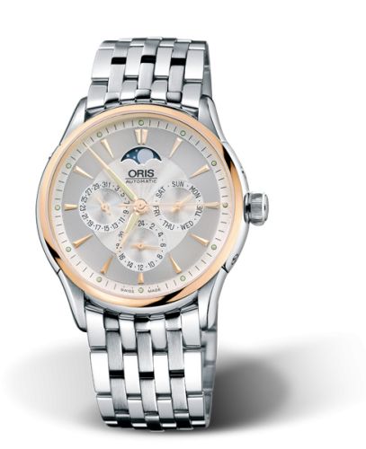 Oris Artelier 01 582 7592 6351-07 8 21 73 Silver 40.00 mm Automatic