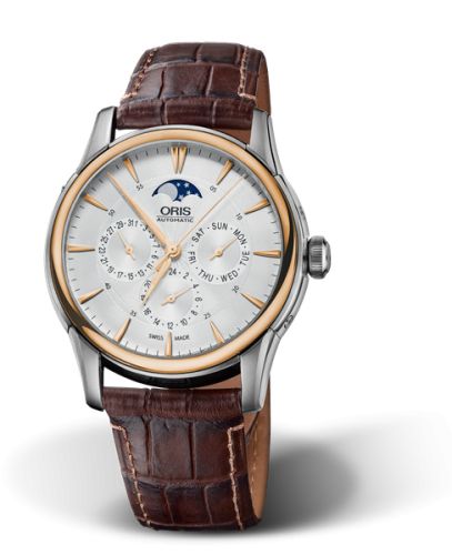 Oris Artelier 01 582 7689 6351-07 1 21 73FC Silver 40.50 mm Automatic