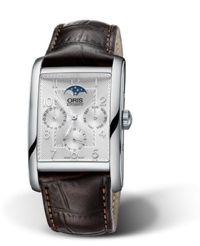 Oris Rectangular 01 582 7694 4061-07 5 24 20FC Silver 32.00 mm Automatic