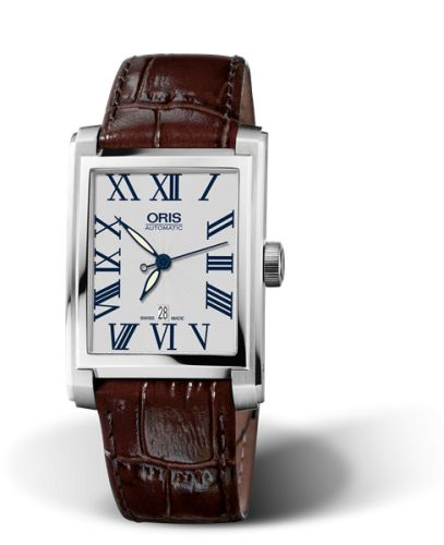 Oris Rectangular 01 583 7657 4071-07 5 21 70FC Silver 30.00 mm Automatic