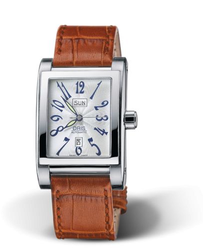 Oris Rectangular 01 585 7525 4061-07 5 20 42FC Silver 30.00 mm Automatic