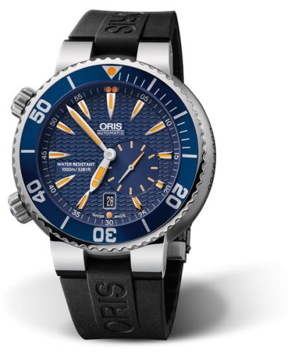 Oris Divers 01 643 7609 8585-Set RS Blue 47.00 mm Automatic