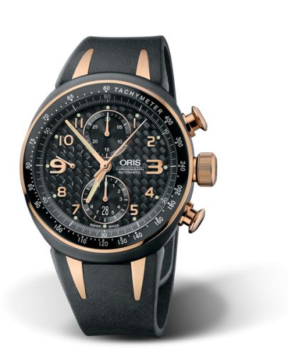 Oris TT3 01 674 7587 7764-07 4 28 03R Black 42.50 mm Automatic