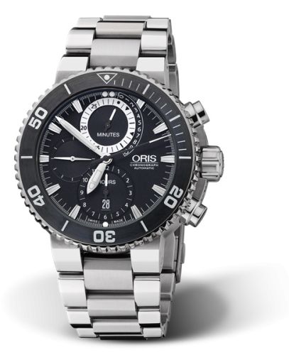 Oris Aquis 01 674 7655 7184-Set Black 46.00 mm Automatic