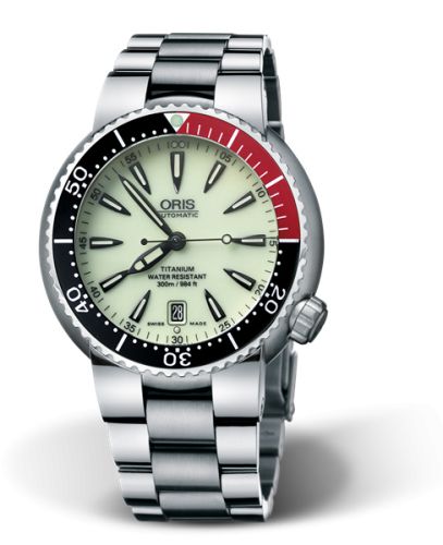 Oris Divers 01 733 7562 7159-07 8 24 70PEB SuperLuminova 44.00 mm Automatic