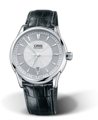 Oris Artelier 01 733 7591 4051-07 5 21 71FC Silver 40.00 mm Automatic