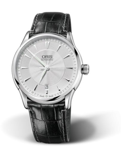 Oris Artelier 01 733 7591 4091-07 5 21 71FC Silver 40.00 mm Automatic
