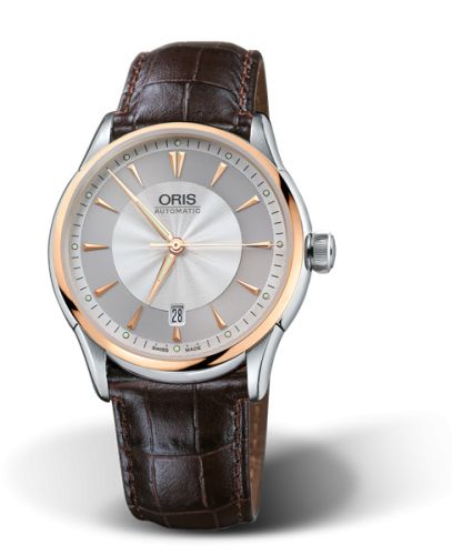 Oris Artelier 01 733 7591 6351-07 5 21 70FC Silver 40.00 mm Automatic