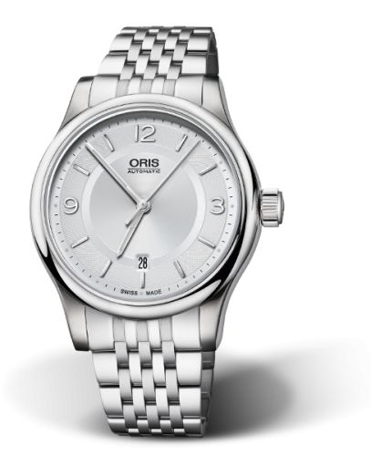 Oris Classic 01 733 7594 4031-07 8 20 10 Silver 42.00 mm Automatic