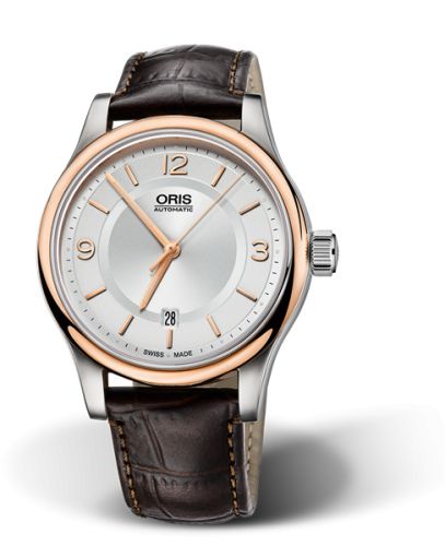Oris Classic 01 733 7594 4331-07 5 20 12 Silver 42.00 mm Automatic