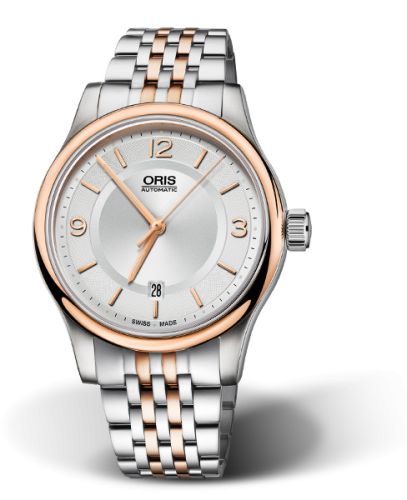 Oris Classic 01 733 7594 4331-07 8 20 12 Silver 42.00 mm Automatic