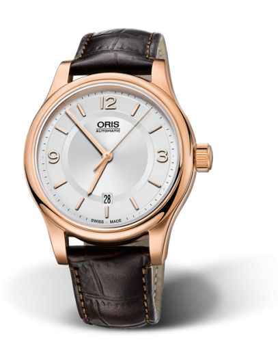 Oris Classic 01 733 7594 4831-07 6 20 12 Silver 42.00 mm Automatic