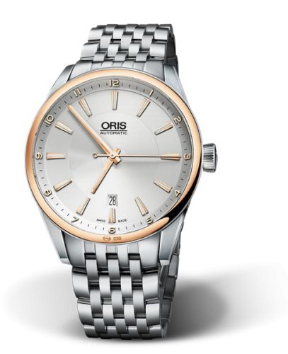 Oris Artix 01 733 7642 6331-07 8 21 80 Silver 42.00 mm Automatic