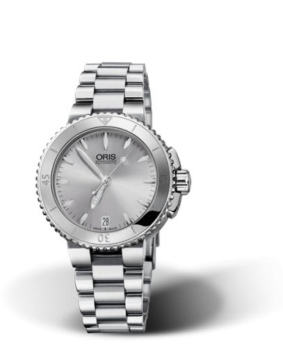 Oris Aquis 01 733 7652 4141-07 8 18 01P Silver 36.00 mm Automatic