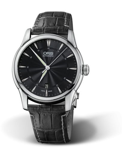 Oris Artelier 01 733 7670 4054-07 5 21 71FC Black 40.00 mm Automatic