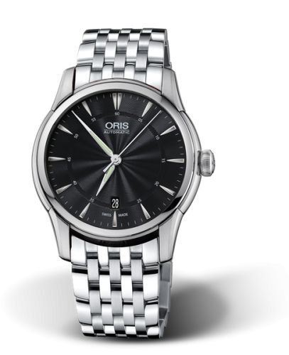 Oris Artelier 01 733 7670 4054-07 8 21 77 Black 40.00 mm Automatic