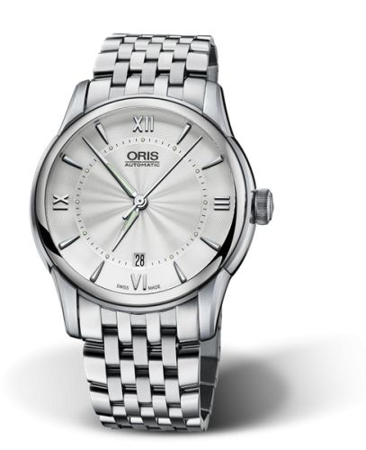 Oris Artelier 01 733 7670 4071-07 8 21 77 Silver 40.50 mm Automatic